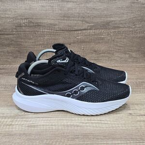 Saucony Kinvara 14 Women's Size 10 Black White Running Shoes (S10823-05)